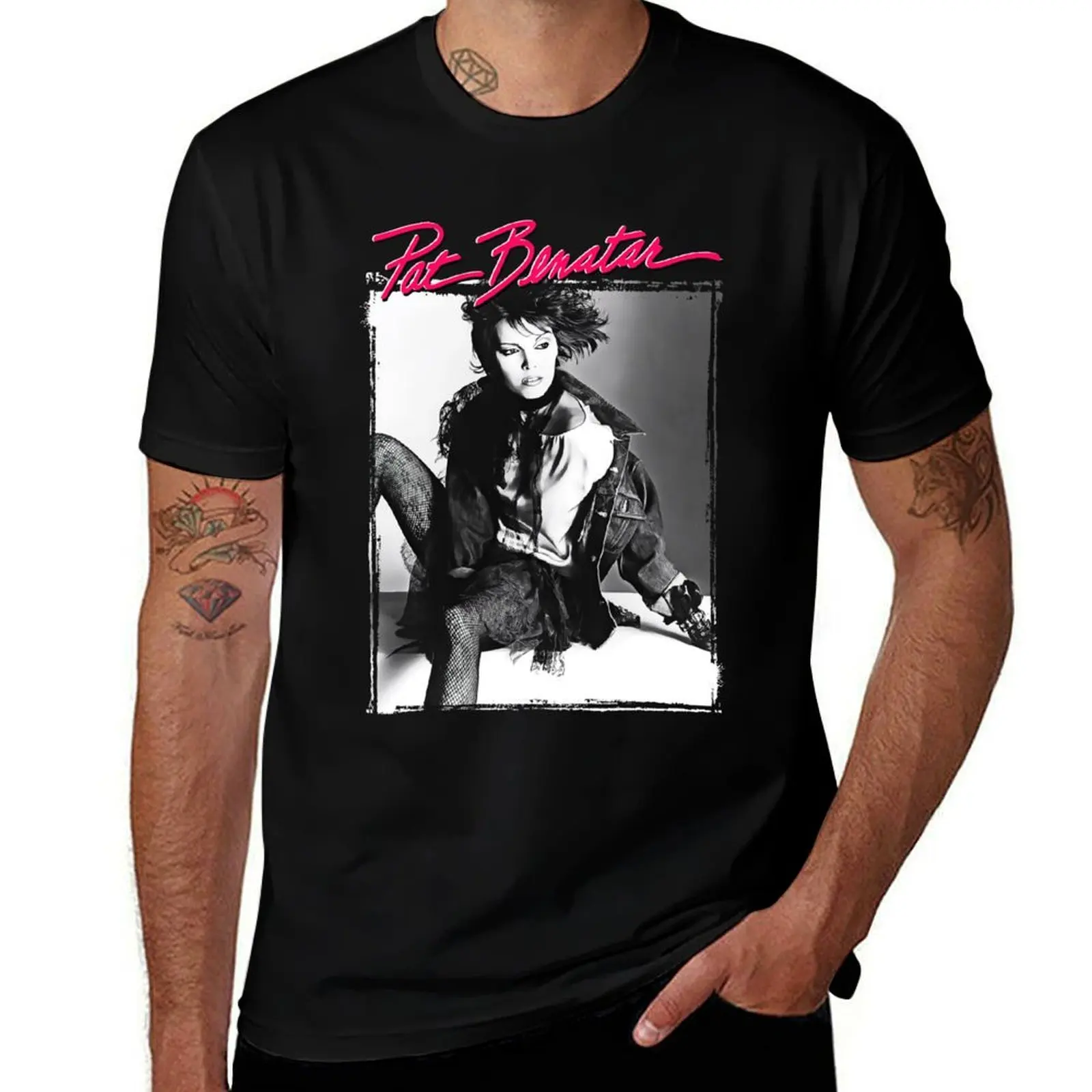 Poster Song Pat Benatar Diamond Field T-Shirt Outdoor Working T-Shirt