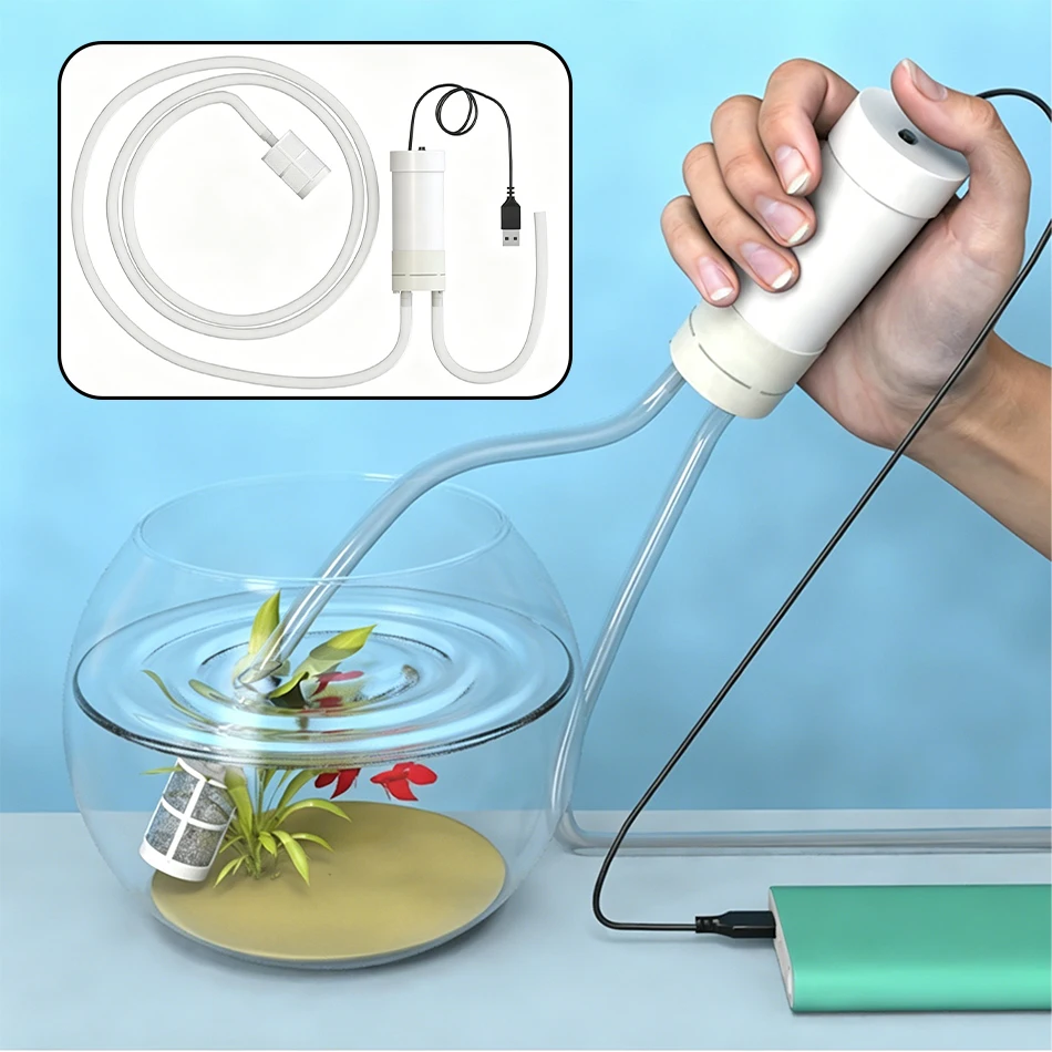 5v-usb-ミニ水槽水交換器電動吸引ドレーナー水族館水交換ツール-1-メートルのホース付き