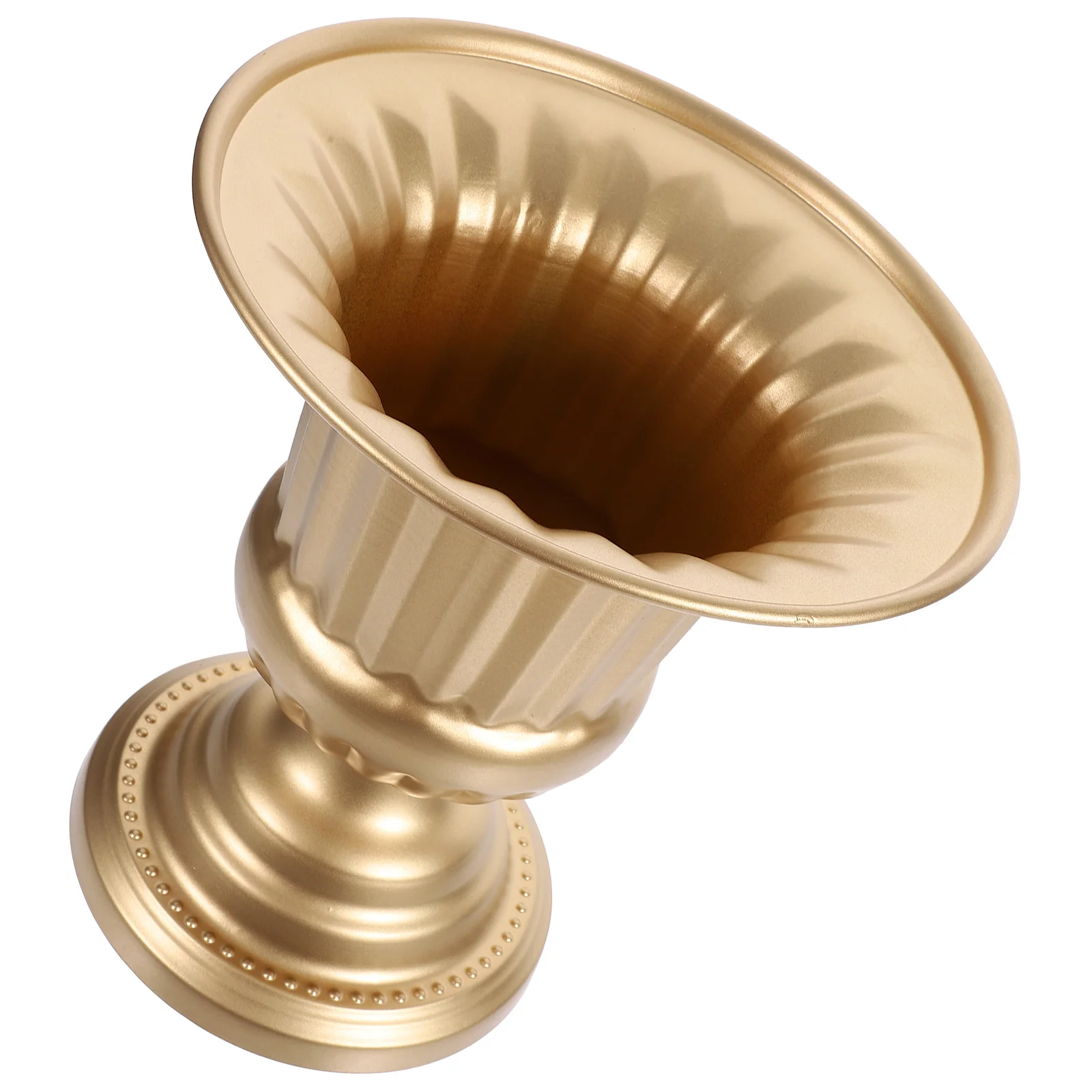 

Vintage Iron Floral Vase Retro Metal Flower Holder Desktop Decoration Wedding Dried Flower Container Tabletop Ornament