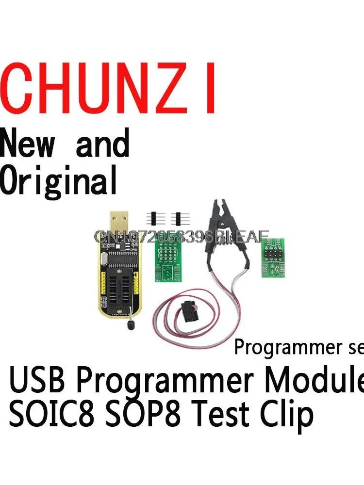 1 sztuk CH341A 24 25 serii EEPROM Flash BIOS programator USB moduł + SOIC8 SOP8 klip testowy dla EEPROM 93CXX / 25CXX / 24CXX — zdjęcie 2