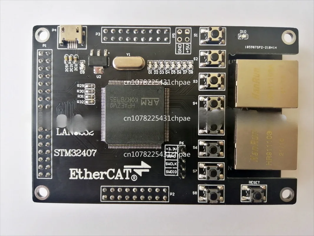 Placa de desarrollo LAN9252 Slave LAN9252, EtherCAT Slave 16IO CIA402