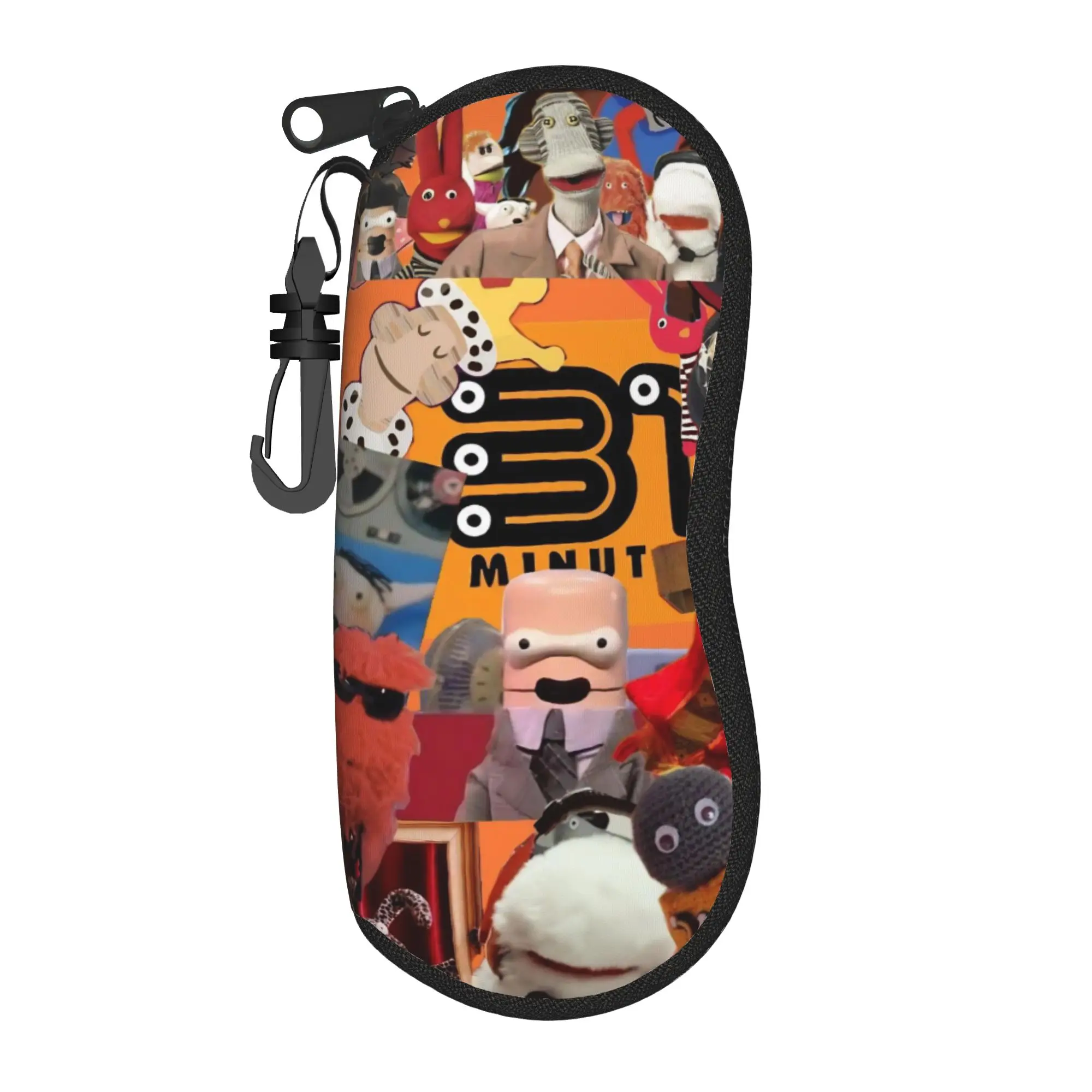 31 Minutos Chilean Comedy Glasses Case Men Women Lightweight Zipper  Eyewear Storage Box Protector Glasses Box