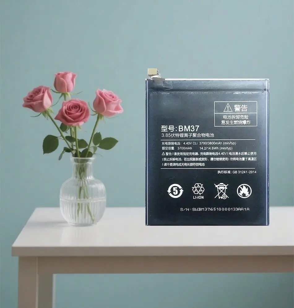 

Mobile Phone Battery 3800Mah High-Efficiency For Xiaomi MI 5S Plus Mi5s BM37