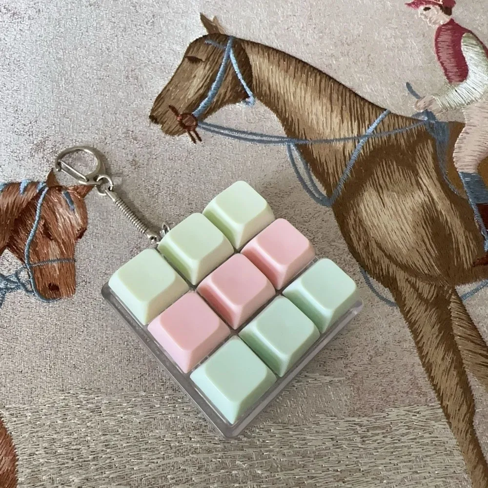 새로운 2/3/6/9 키 키보드 키 버튼 키캡 디컴프레션 장난감 스트레스 해소 기구 클릭커 장난감 성인용