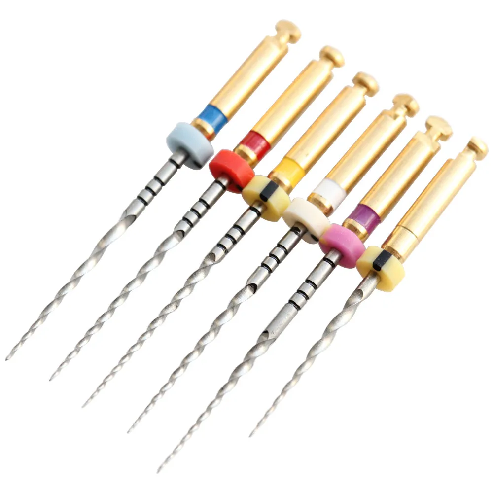 10 Packs/Box Dental K-FLEXOFILE Flexibility 21/25/31mm 015-040 Endo Root Canal K Files SSt Hand Use Dentistry Endodontic