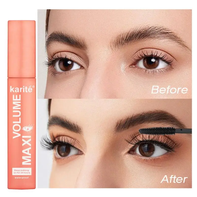 Mascara curling and styling primer waterproof thickening non-smudge mascara eye makeup Portable Natural Lash Primer cosmetic