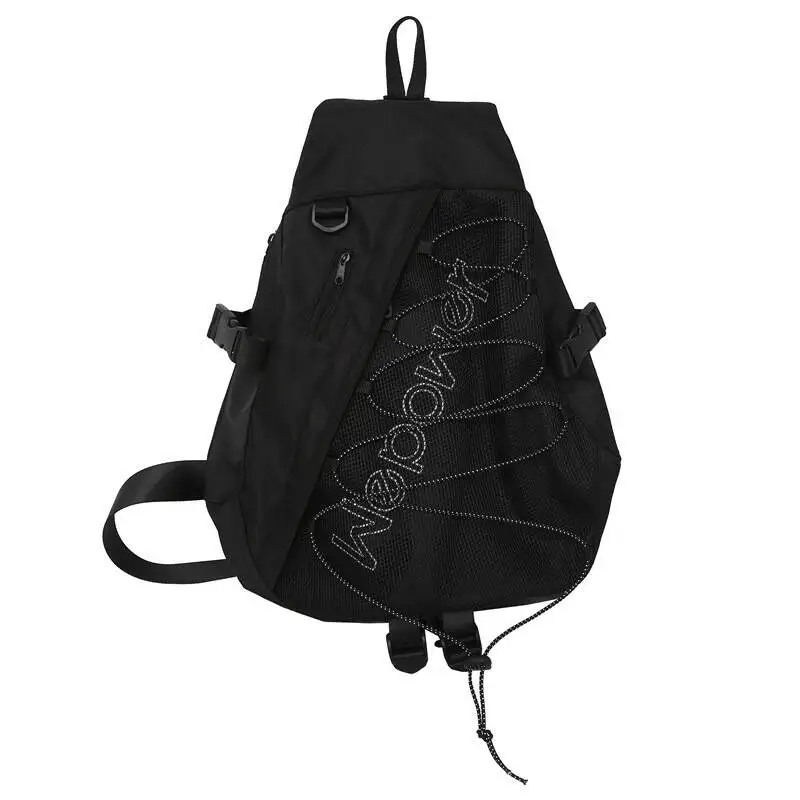 Retro Cross-back Archery Bag Cycling Bag Crossbody Bag Outdoor Travel Mountaineering Backpack Men's Chest Bag Shoulder Bag