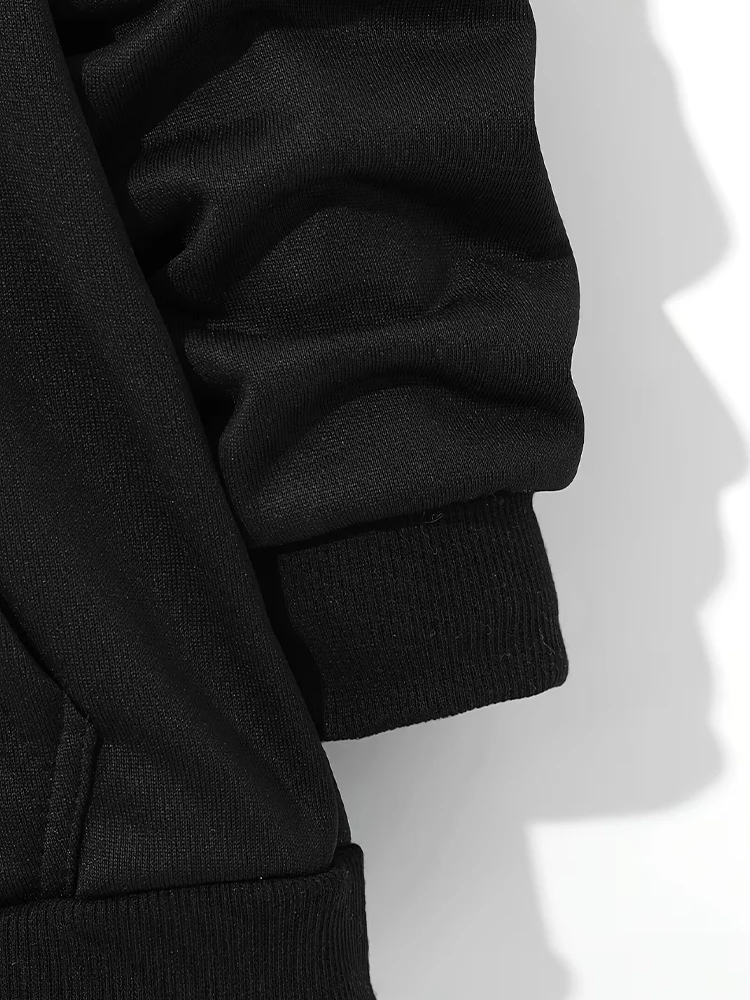2026 Herbst Winter Damen Urban Casual Mode Warme Kapuzenjacke Mantel Bestseller Damen Hoodie Niedlicher Katzen-Print Reißverschluss-Sweatshirt – Detail 4