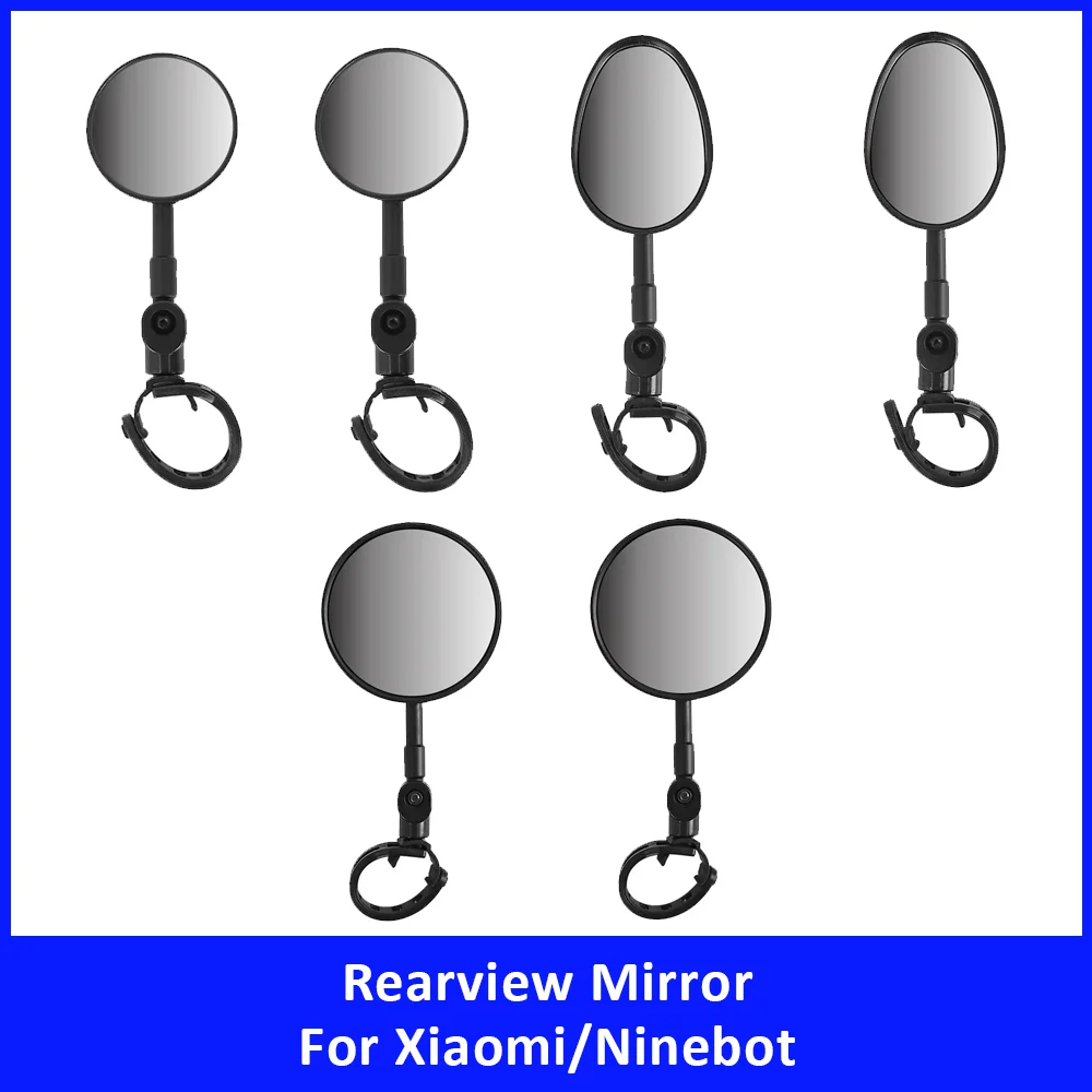 Rearview Mirror for Ninebot Max G30 G3 G2 F3 E3 ZT3 F20 F30 F40 for Xiaomi M365 1S Mi3 Electric Scooter Accessories Mirror Parts