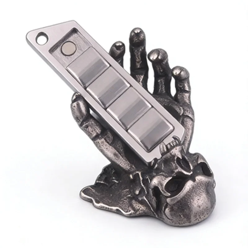 

MLD-Studio EDC Fidget Slider Toy Creativity Stainless Steel Mechanical Fidget Toys Anti Stress and Concentration ADHD Tools