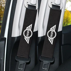 2PCS High Quality Car Seat Belt Protection Shoulder Pads for Mini Cooper S R55 R56 R50 R53 R60 F55 F56 Auto Interior Accessories