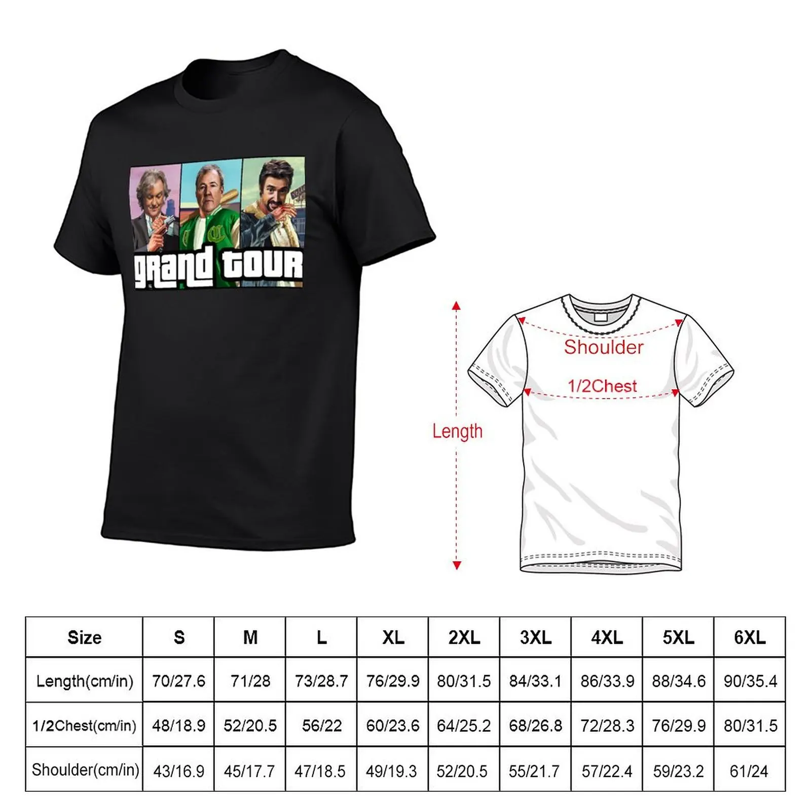 For Men Women Richard Hammond Top Gear The Grand Tour Jeremy Clarkson Awesome For Music Fan T-Shirt