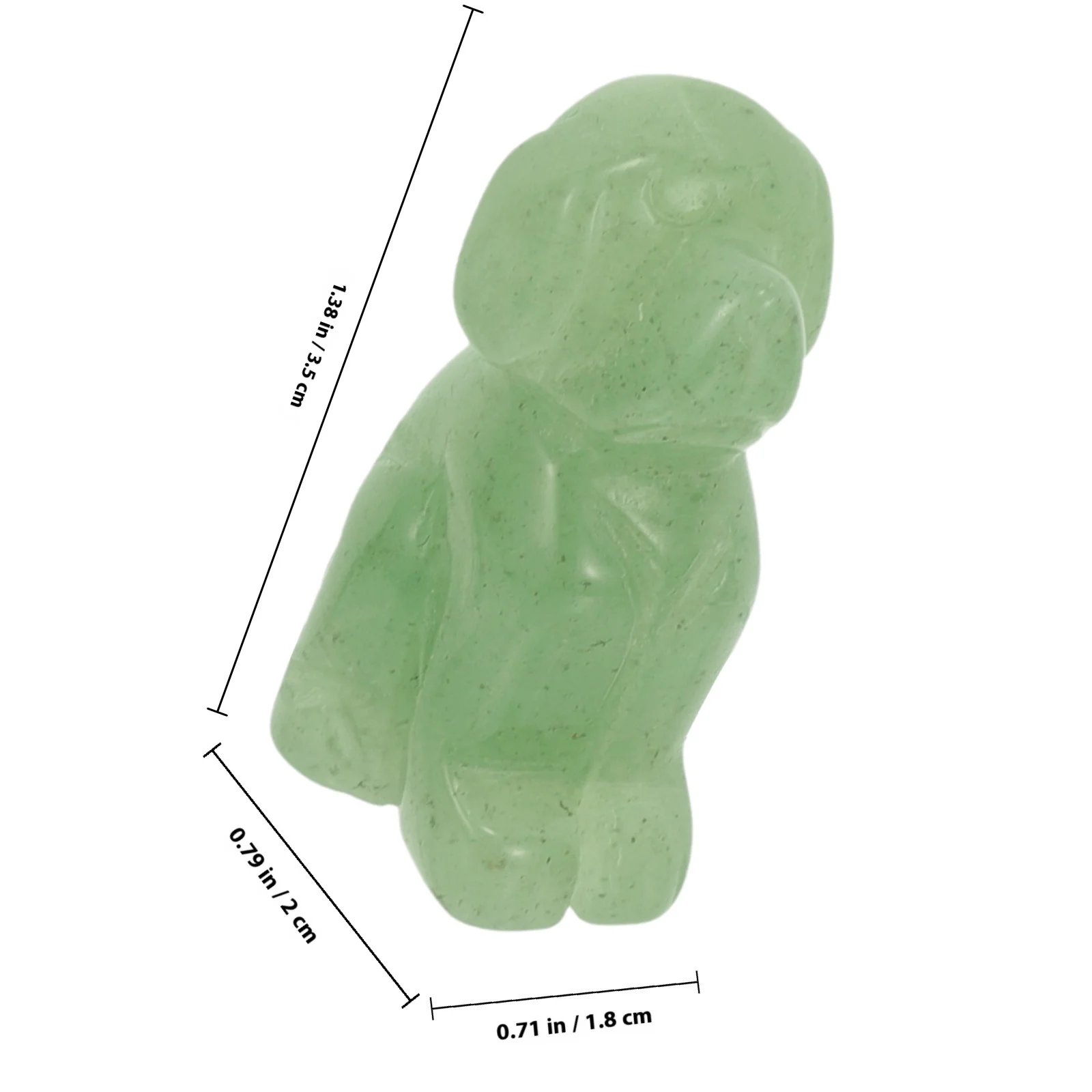 รูปปั้นลูกสุนัขหยก ของตกแต่งบ้าน กระถางดอกไม้ ดีไซน์สร้างสรรค์ สีสันสดใส จับคู่ง่าย ใช้งานได้หลากหลาย