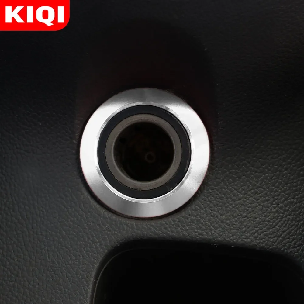 Car Cigarette Lighter Decoration Circle Trim Sticker for Chevrolet Chevy Cruze Sedan Hatchback Malibu 2009 - 2015 Accessories