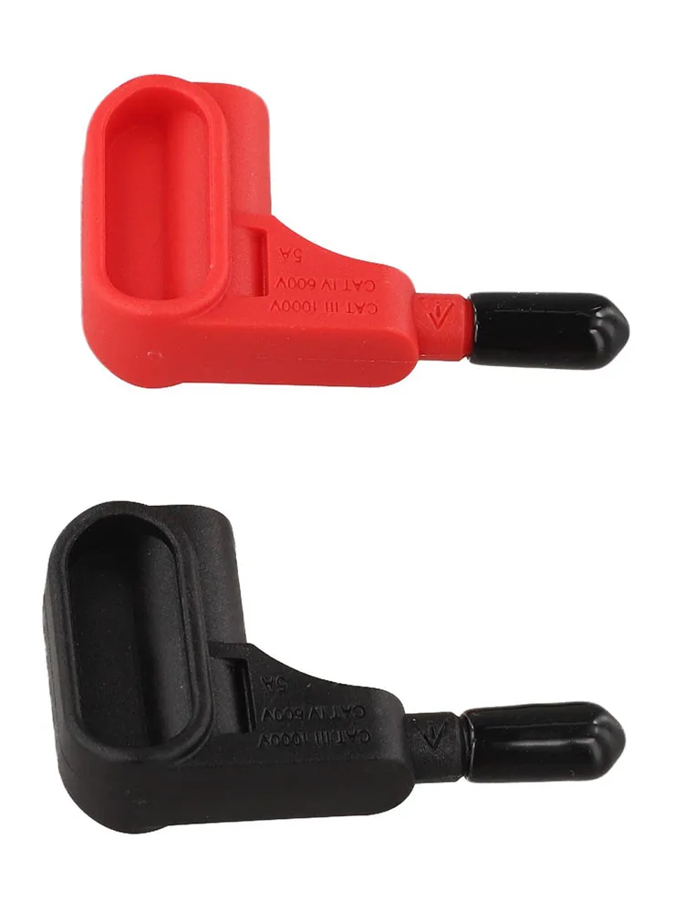 2PCS Digital Multimeter Magnetic Test Probes with 4mm Banana Connector for Electrical and Electronic Applications