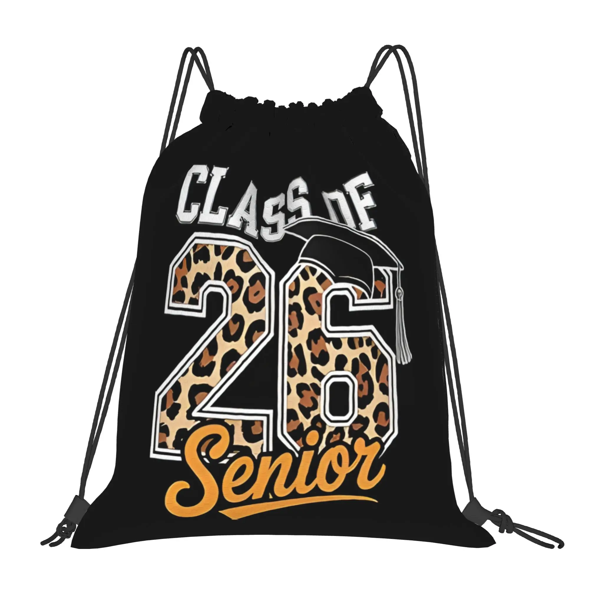 Back To School Class Of 2026 Graduation Gifts Graduation in 2026 Portable Sports Riding Backpack Gym Shoes Drawstring Bags
