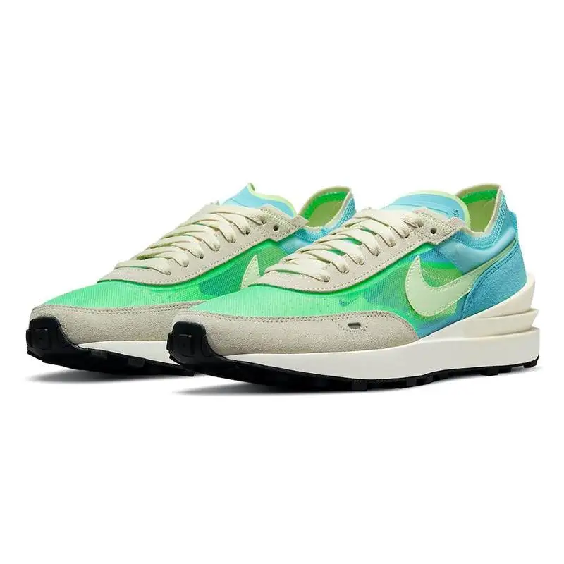  Nike Waffle One Scream Green Women's Sneakers shoes DC2533-401