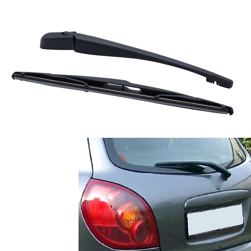 Rear Window Windshield Wiper Arm +Blade For Nissan ALMERA N16 2000-2006 Hatch