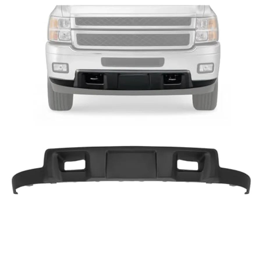 

Front Bumper Lower Valance Compatible with 2011-2014 Chevrolet Chevy Silverado 2500 HD 3500 HD Replacement for 19370763 2275508