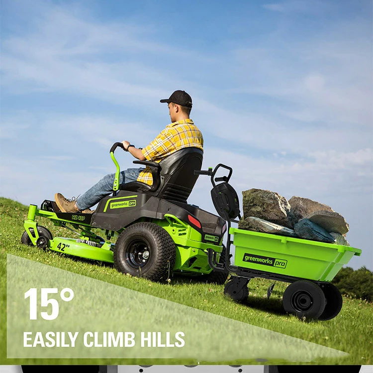 Electric Lawn Mower Ride On Lawn Mower Electric Zero Turn Riding Lawn Mower