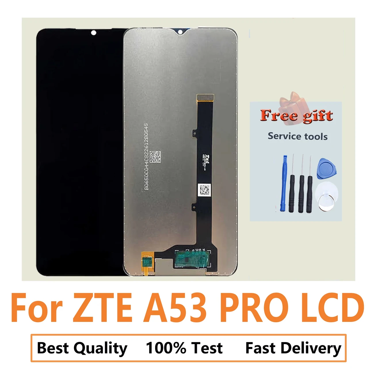 Pantalla For ZTE Blade A53 Pro Touch Panel Screen Repair Mobil Phone Parts Digitizer Assembly Replacement LCD Display