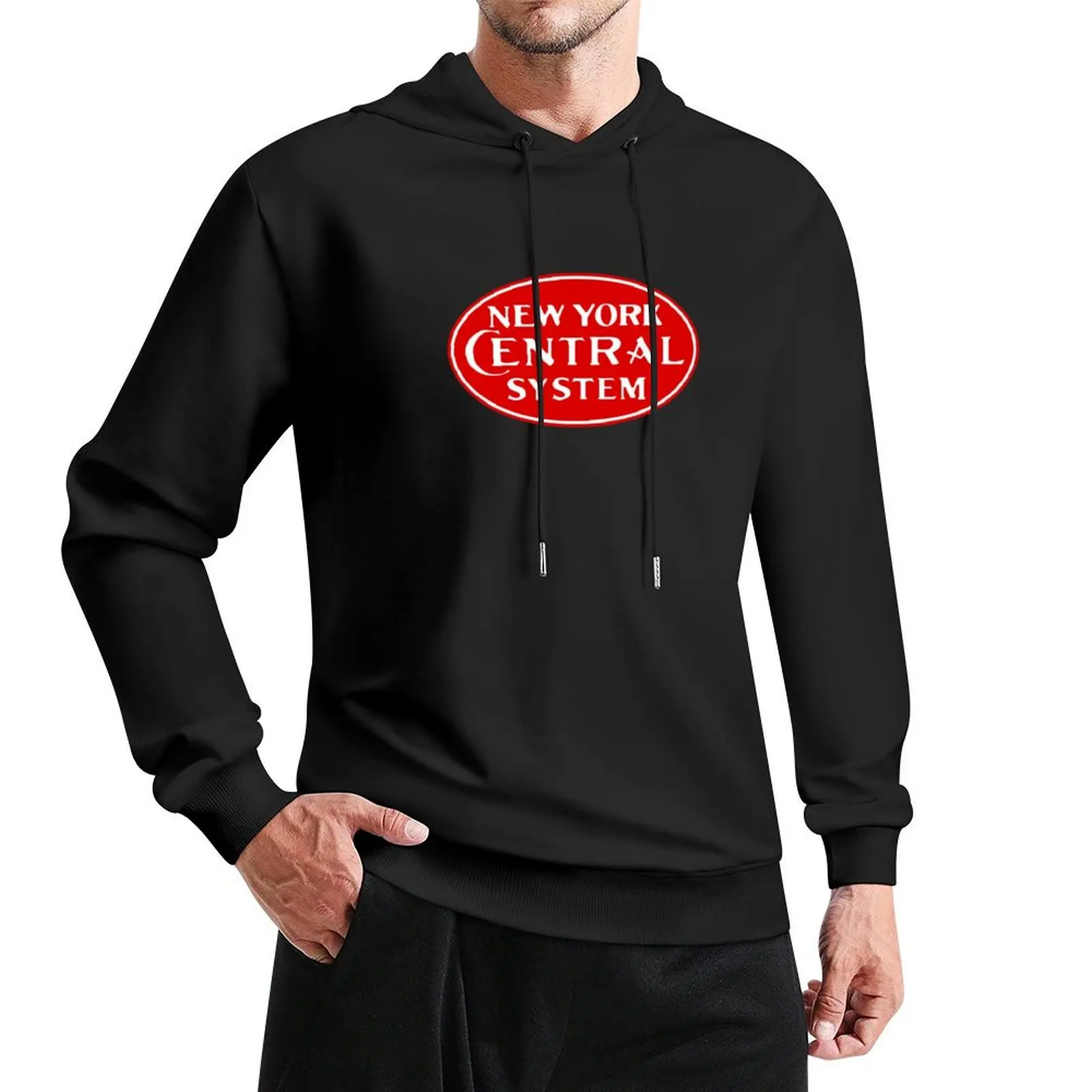 

Vintage New York Central Railroad System Pullover Hoodie men clothing autumn new products anime clothing men's coat tracksuits