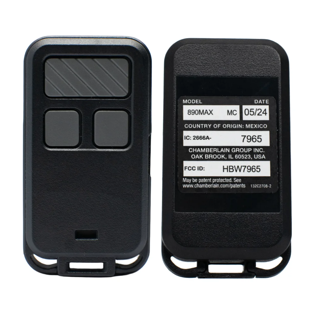 Замените 890MAX 893MAX пульт дистанционного управления устройством открывания гаражных ворот 310 МГц 315 МГц 390 МГц мини-брелок
