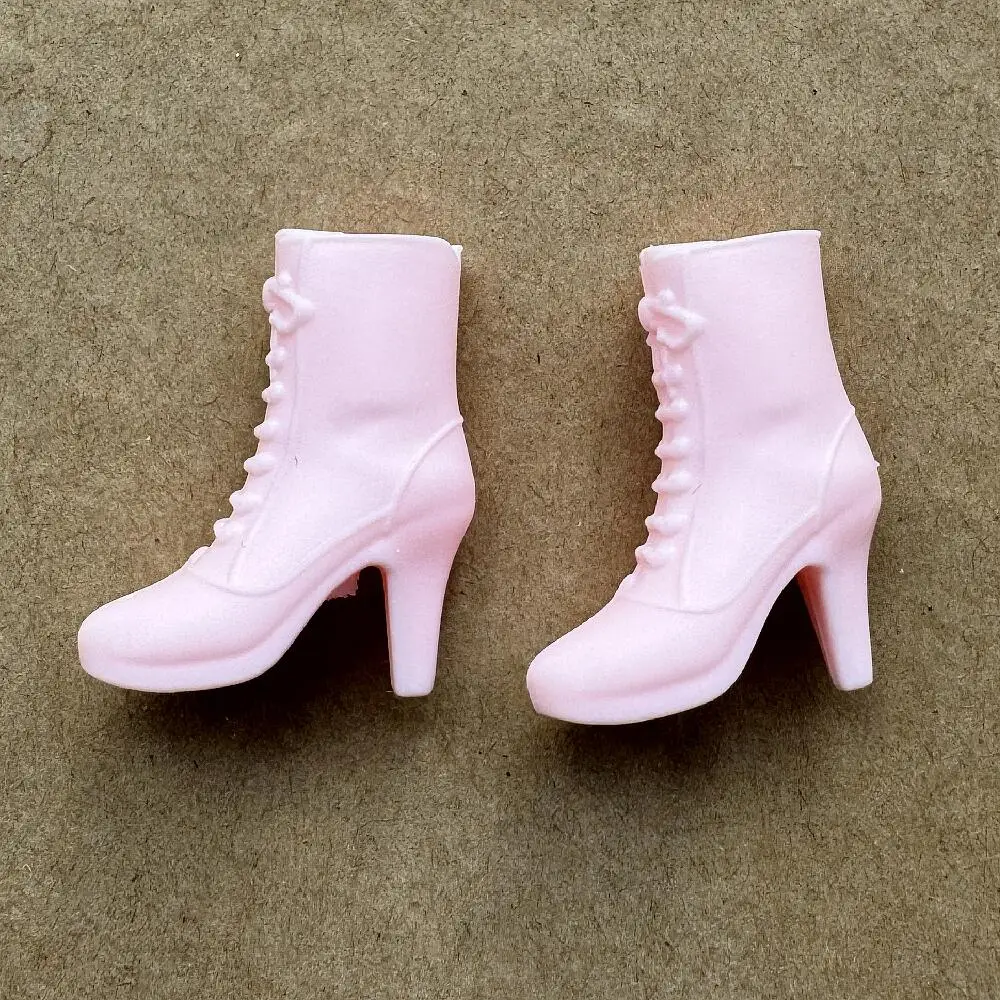 Bunte, sortierte Absatzschuhe (11,5 Zoll) für 30 cm große Puppen, 1/6 Maßstab, Zubehör, Stiefel, Puppenschuhe, Spielzeug – Detail 12