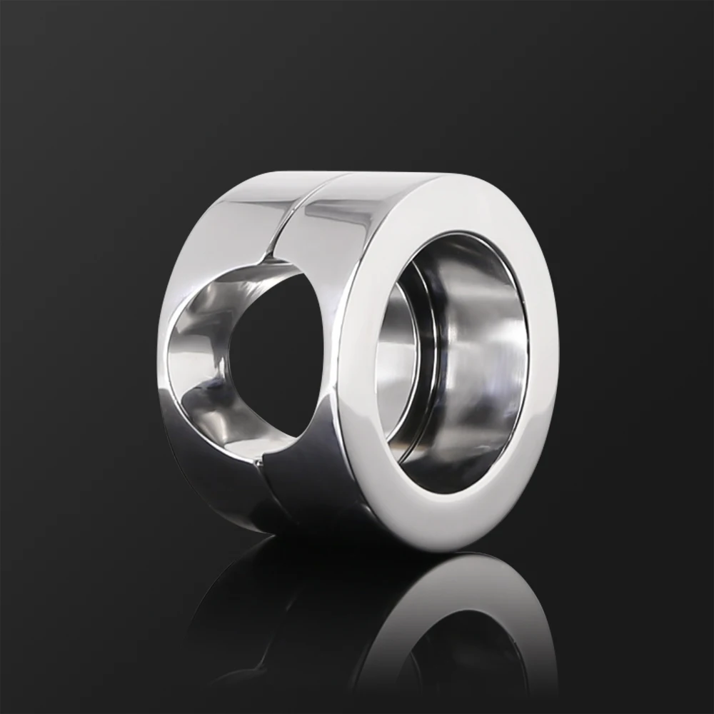 2026 Metal Plated Weight Stainless Steel Ball Stretcher Testicular Pendant Heavy Ball Stretcher Male Strength Training Toys