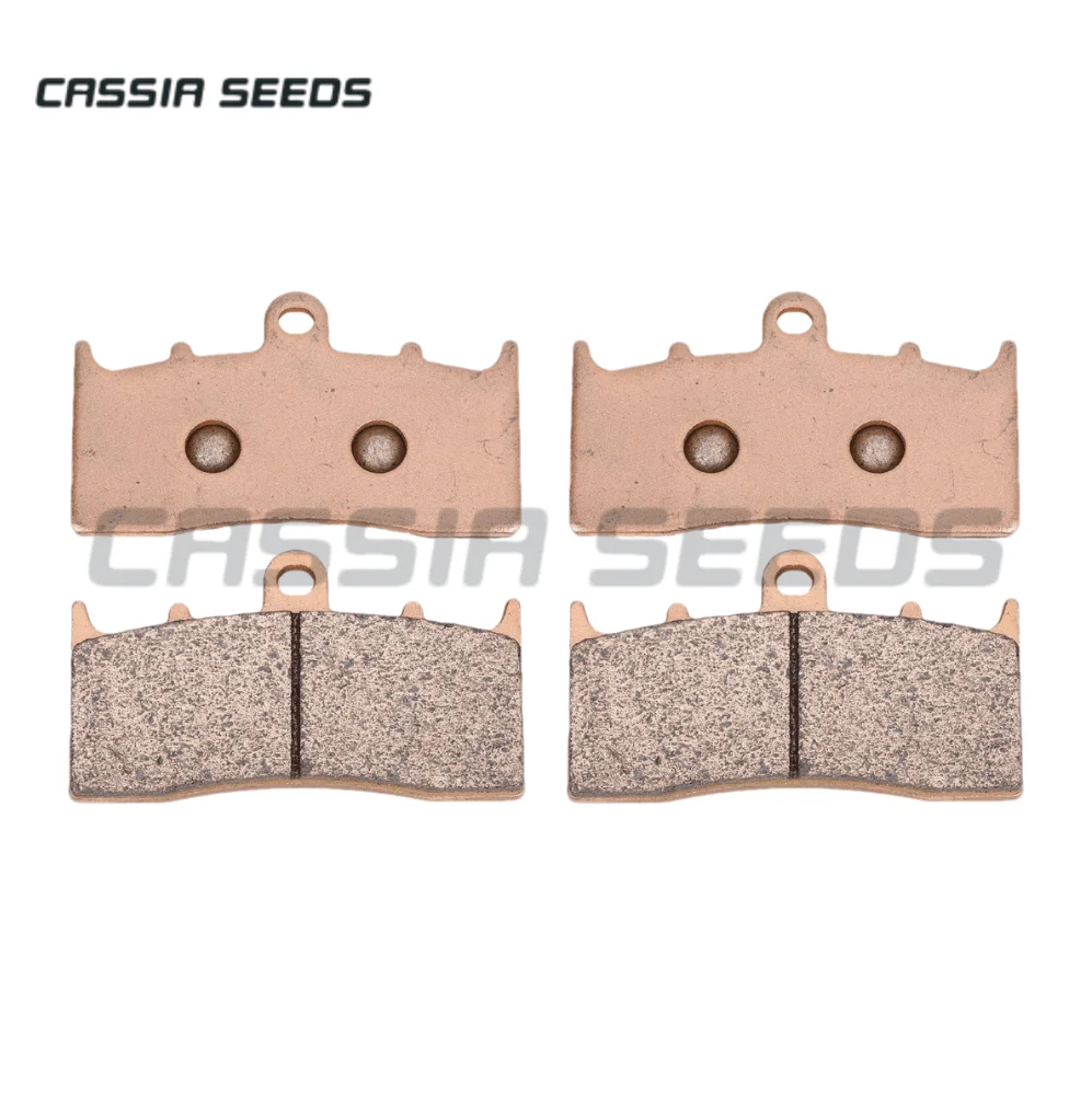 Metal sintered brake pads for Suzuki GSXR750 TL1000 GSXR1100 GSF1200 Bandit GSX 1300R Hayabusa 1999-2007