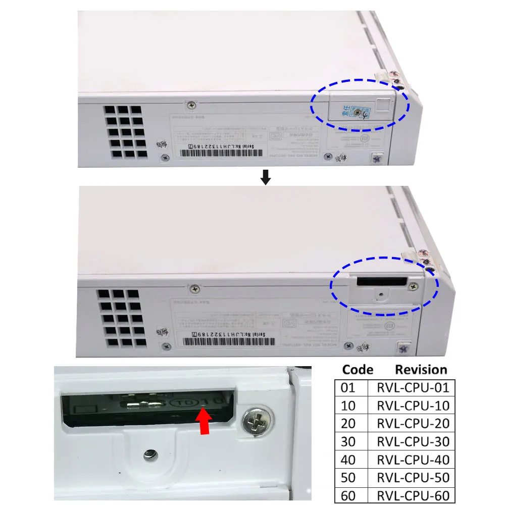 Hispeedido Internal Wii Digital HDMI MOD Kit Digital إلى Digital HDMI Mod Kit لوحدة التحكم Wii