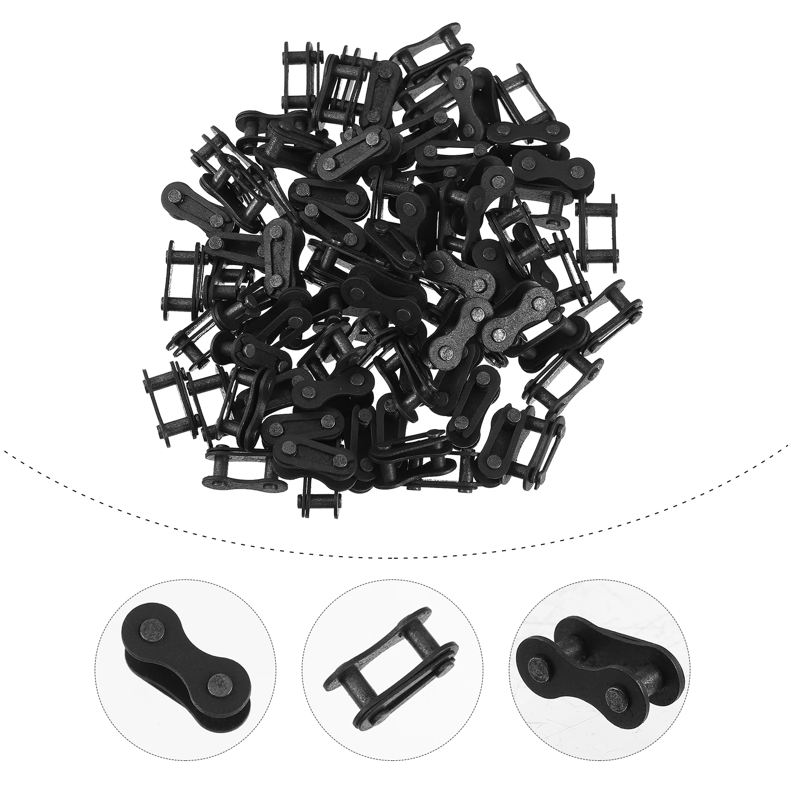 

100 шт., прочный сменный адаптер для ремонта пряжки для горного велосипеда, адаптер для велосипедной цепи, звено адаптера