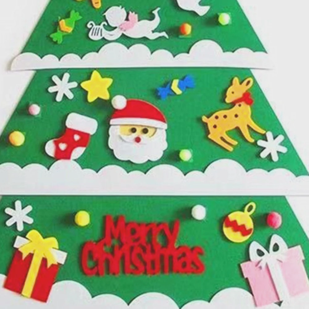 أحدث DIY ورأى شجرة عيد الميلاد عيد ميلاد سعيد زينة للمنزل عيد الميلاد زخرفة هدايا عيد الميلاد سانتا كلوز السنة الجديدة