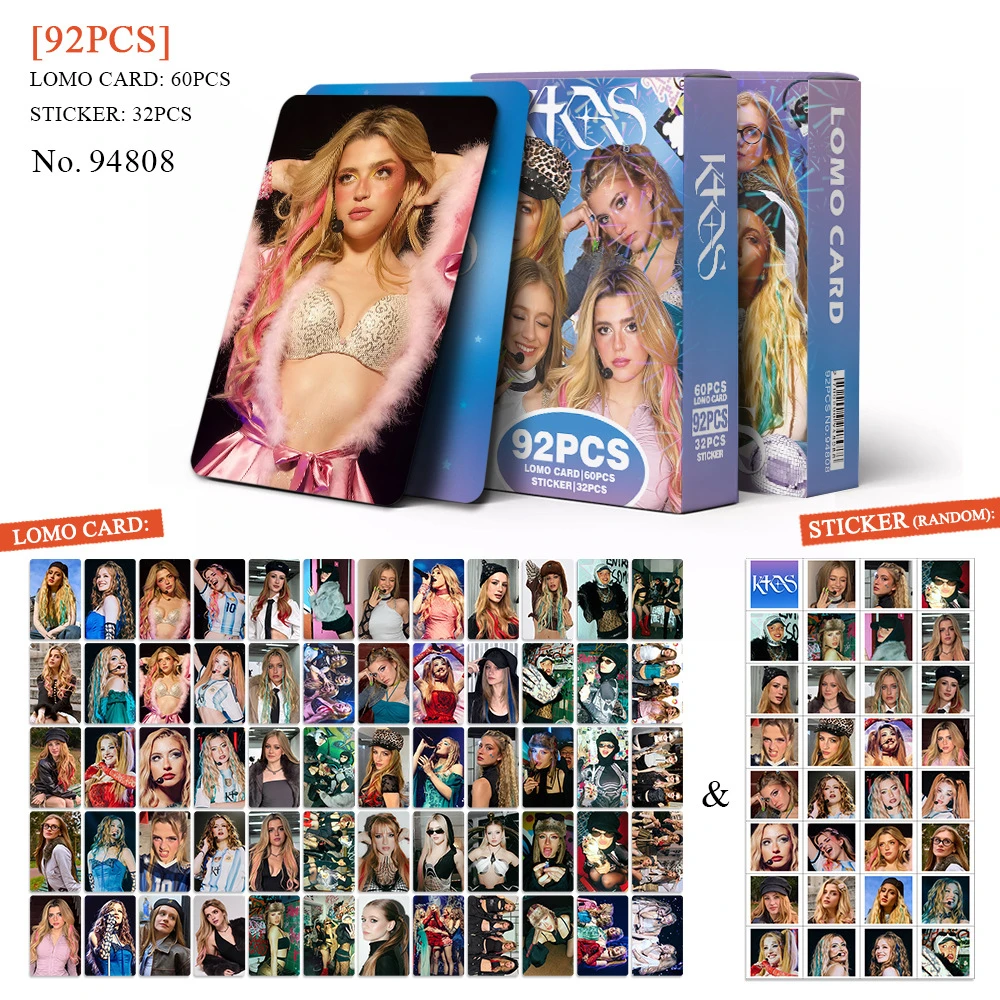 92PCS KPOP Mariana Taurozzi Argentine girl group K4OS New album BerlineEnergy photo stickers LOMO card Mercedes Bitzer gifts