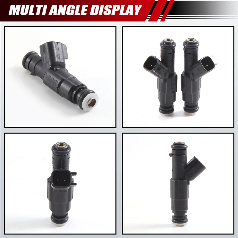 

L37A-Set Of 4 Fuel Injectors 0280156154 For Ford Focus Fiesta Mondeo Mazda Volvo