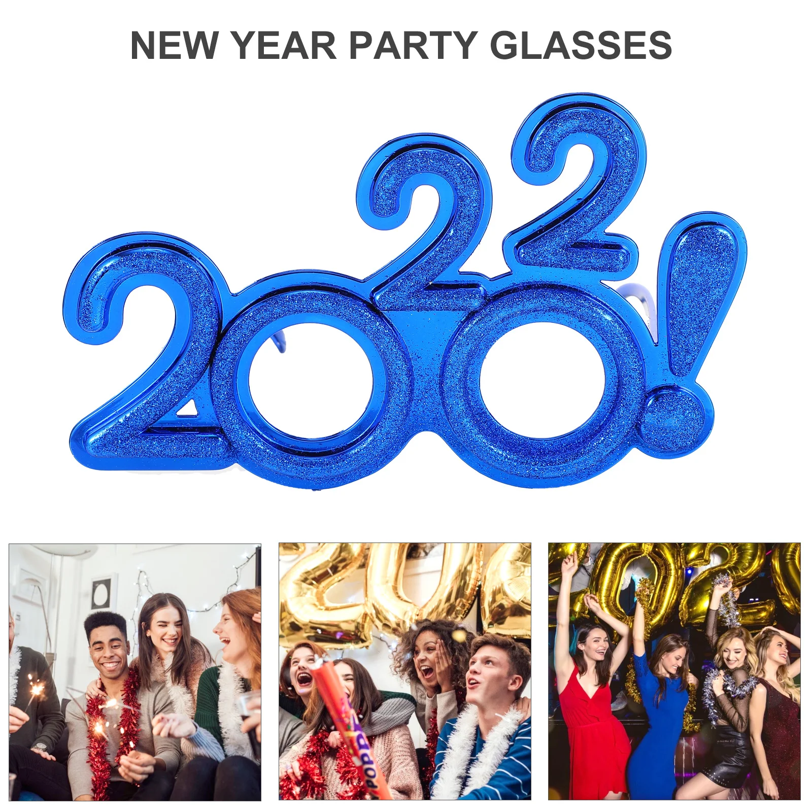 

Digital Glasses Party Decoration Creative Funny Eyewear Accessories Festival Eyeglasses Photo Booth Props Costume