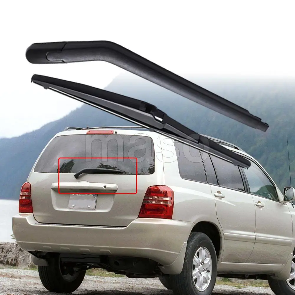 

For Toyota Highlander Sport Utility 2001 2002 2003 2004 2005 2006 2007 Rear Windshield Wiper Arm with Cover A0064A0021