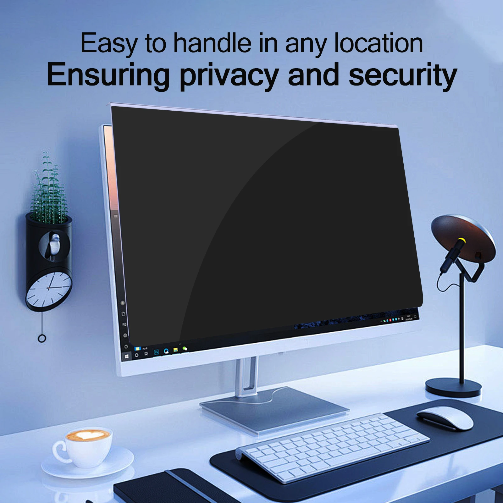 

Notebook Anti-Spy Privacy Screen Film Computer Laptop Anti Spy Filter Anti Peeping Universal PC Monitor 15 - 25 Inch Accessories