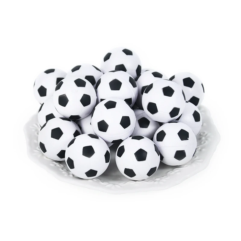 10 Stücke Squeeze Fußball Spielzeug Kinder Sport Thema Geburtstag Party Favors Gummi Fußball Geschenk Kuchen Dekor Goodie Bag Pinata Füllstoff – Detail 7