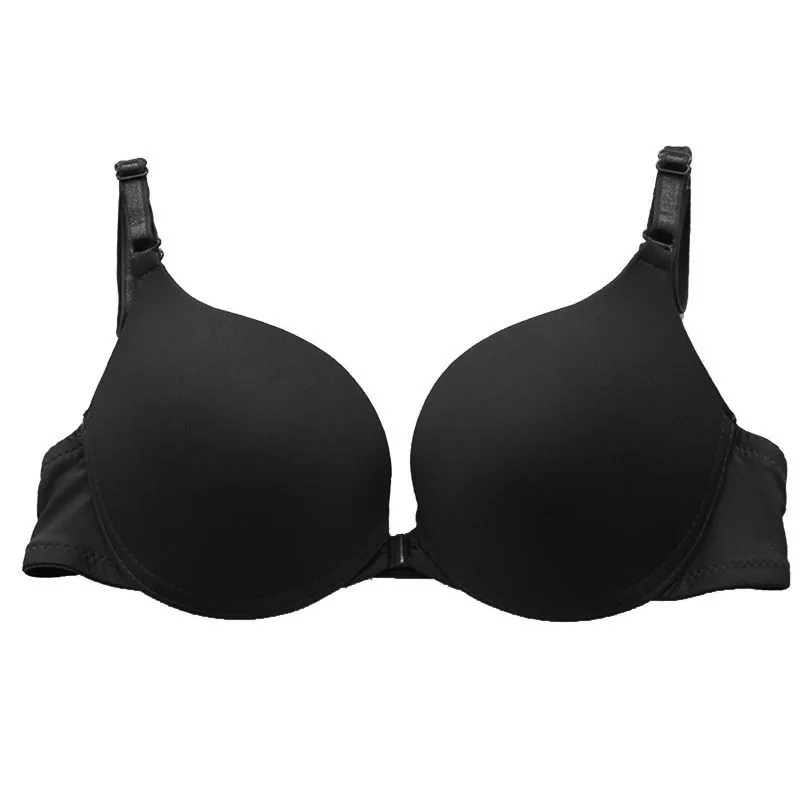 Women Push Up Bra Small Breast Front Closure Bras For Seamless Bra Thin Underwear Sexy Lingerie Female Intimate