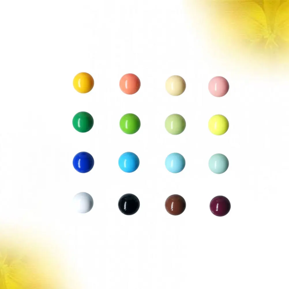 

16Pcs Refrigerator Magnets Colorful Magnetic Stickers Note Fixators for Office Home Kitchen Whiteboard Photo Holder