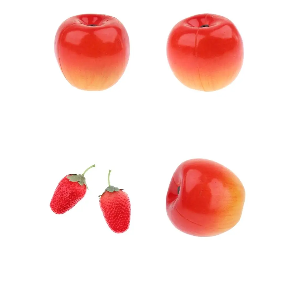 Fruit Shaker Percussion Instrument Plastic Maraca Rattles Children's Musical Toy Noise Maker for Home School Event