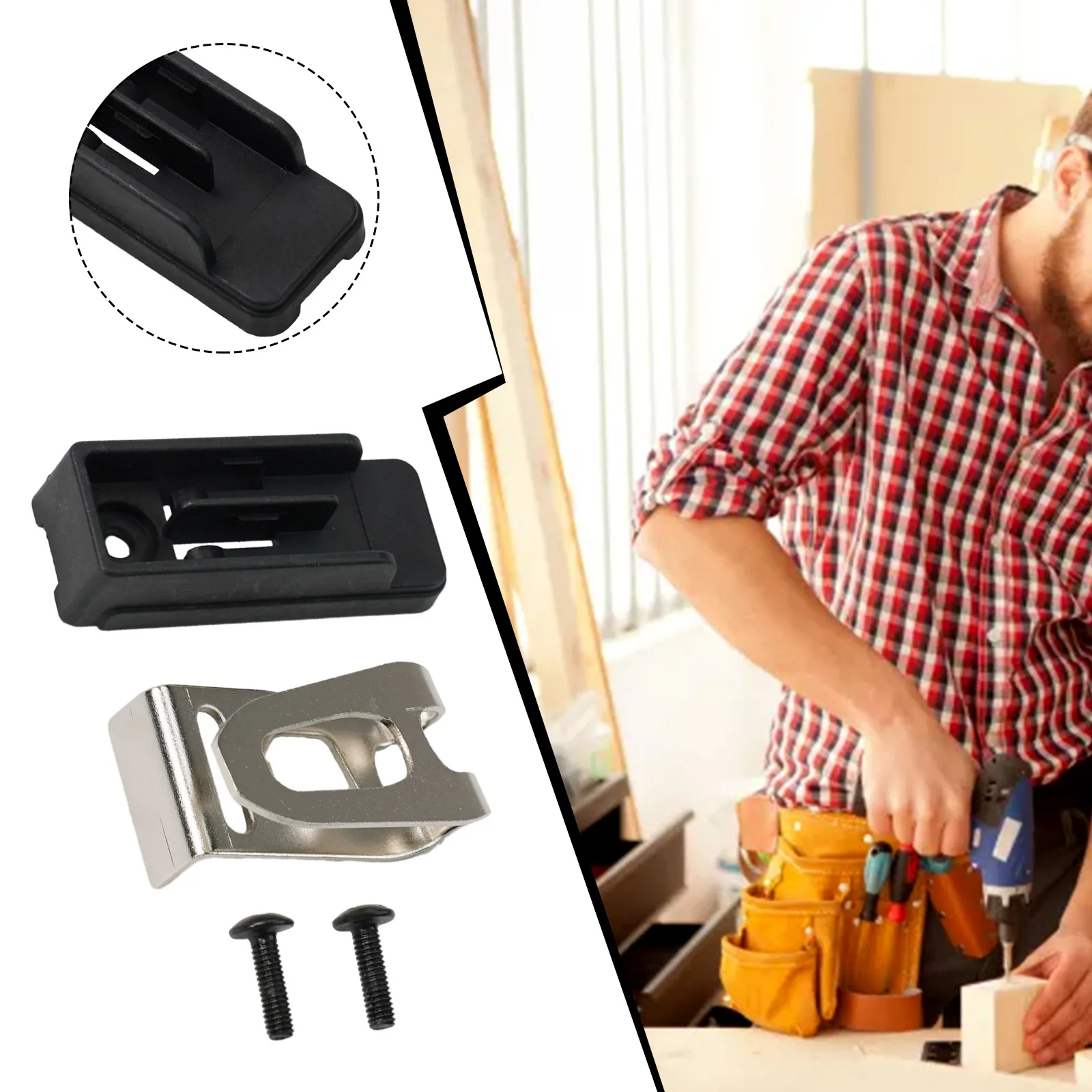 

1set Bit Holder Screw Set Belt Clip Bit Holder Screws For BDF441 BDF444 BDF448 BDF451 BDF454 BDF458 BHP441 BHP444 Power Tool Acc