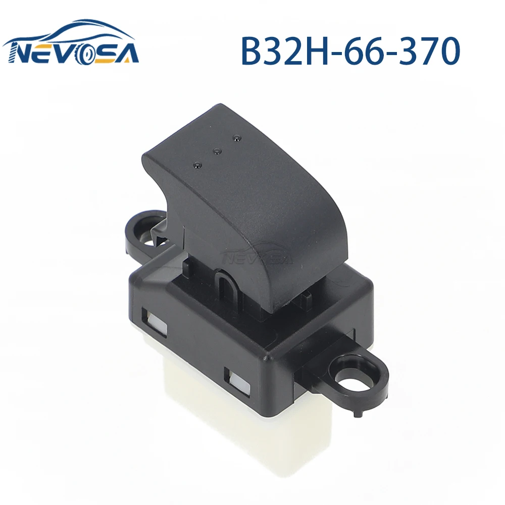 

NEVOSA B32H-66-370 Passenger Right Front Rear Car Window Single Switch Button For Mazda 3 2004-2009 B32H66370