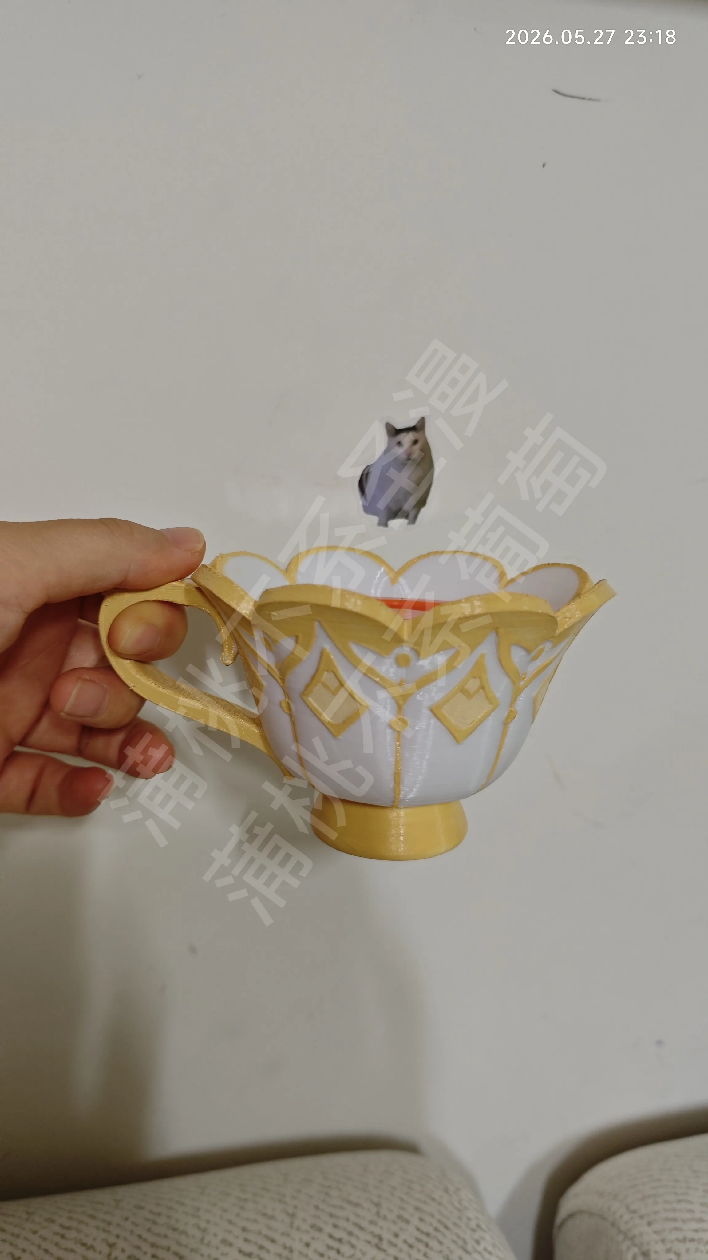 Taza de Cosplay de Sandrone Marionette del Juego Genshin Impact, Taza de Té, Taza de Café de Dibujos Animados, Tumbler, Accesorio para Exposiciones de Cómics, Regalo
