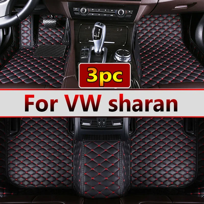 Car floor mats for VW sharan 5seats 2012 2013 2014 2015 2016 2017 2018 2019 Custom auto foot Pads automobile