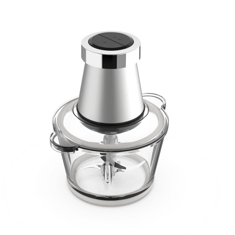 

New modelhigh speed powerful 2L 3L Stainless steel glass home electric meat grinders & slicers for kitchen appliance