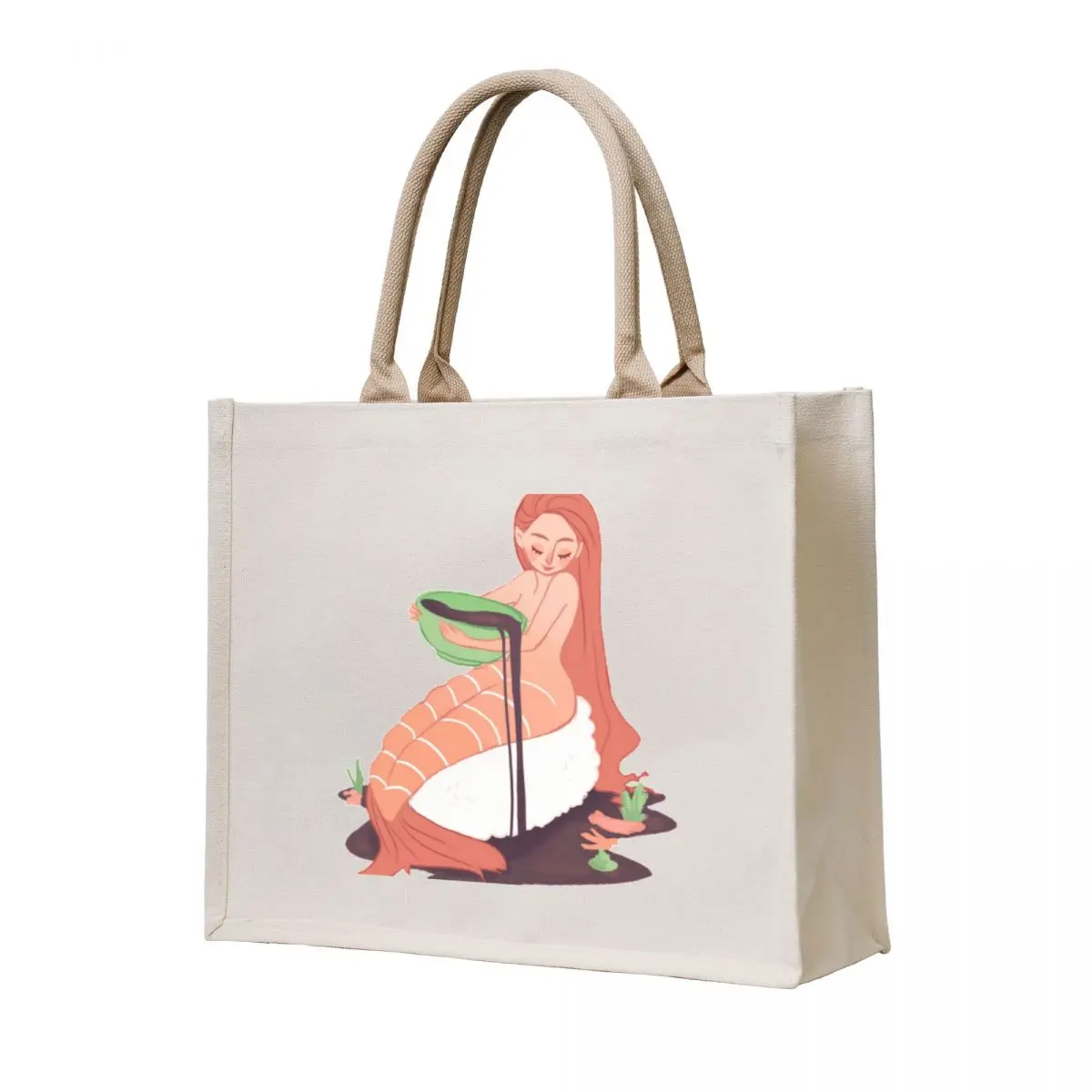 

Sushi Mermaid Tote Bag Eco bag Woman shopper bag bags for women
