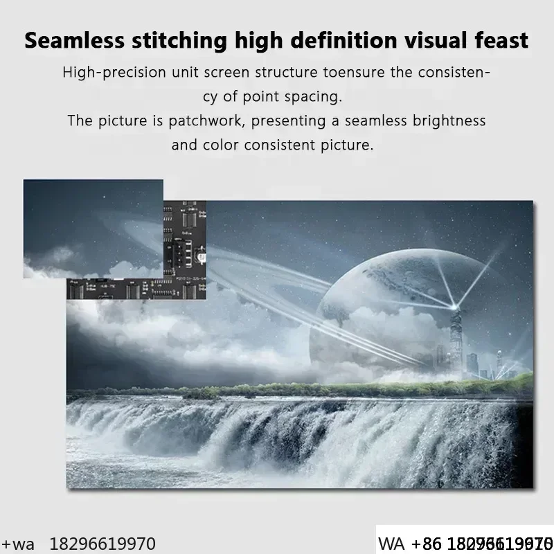 

High Quality Indoor LED Video Wall P2 Fine Pitch Advertising Screen Digital Display