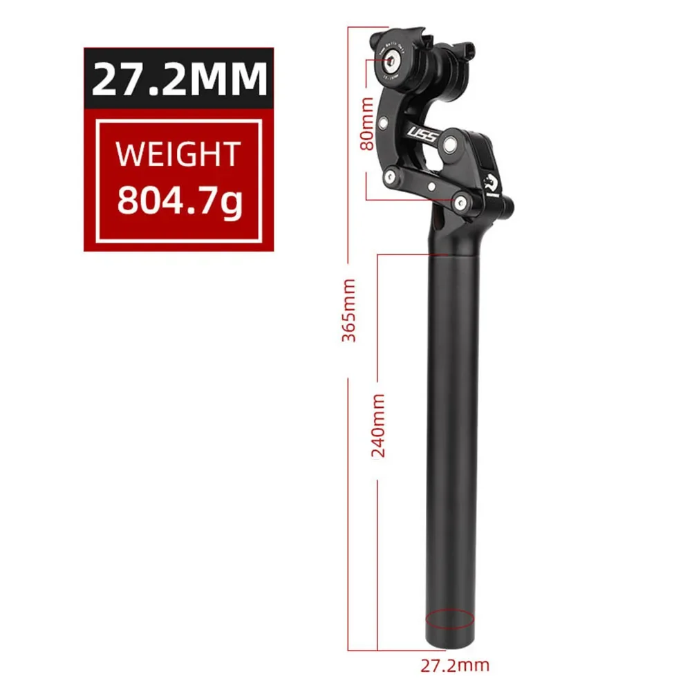 

Seatpost Suspension Dropper Mtb 27 2 Bicycle Seat Post Hanging Saddle Tube 31.6 With Shock Absorber Saddle Mountain Bike